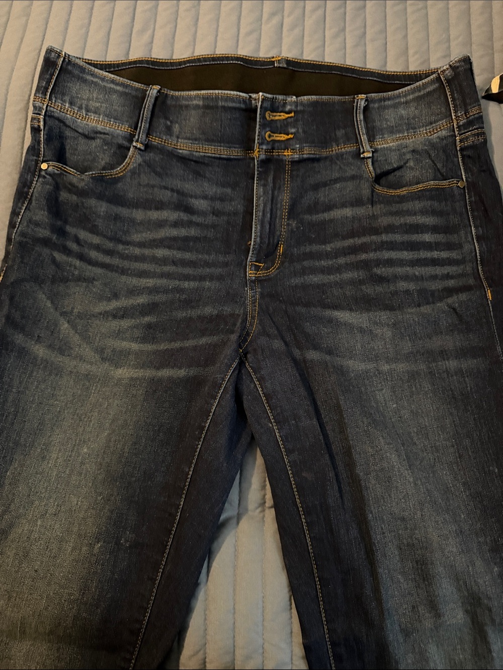 Apt. 9 Men's Dark Blue Slim Straight Jeans